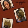 Sew in with leave out