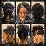 Micro Twist Extensions with human hair