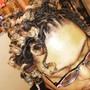 Bantu Knots Loc Style