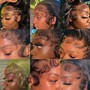 Cornrow braid down