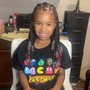 Kids Medium Knotless Braids