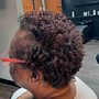 Shampoo & sponge-twist short natural hair only