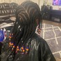 Senegalese Twist mid back length