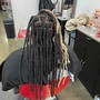 Half Head Loc Retwist