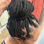 Knotless Braids mid-back