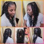 Boho Knotless Braids Extra Length