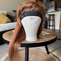 Sleek ponytail