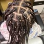 Medium Box Braids