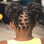 Kids Wash and Retwist (12 and under)