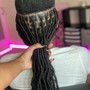 Large Knotless Braids