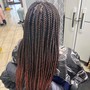 Poetic Justice Braids/ Large Box Braids