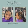 Large Knotless Braids