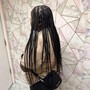 Medium Knotless Braids