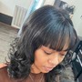 Silk Press  / Trim (Natural Hair)