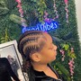 10 or less feed in braids