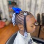 Kid's Stitched Ponytail