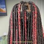 Kid's medium knotless Braids AGES 7-11