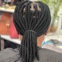 Tribal Ponytail braids Cornrows