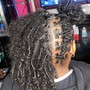 Loc Wash + Retwist + Style