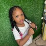 Kid's Braids with hair extension & wash