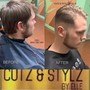 Single Process Color, Men's Cut