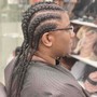 Tribal Ponytail braids Cornrows