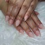 Fullset acrylic nails short