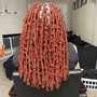 Mid-Back Length Butterfly Locs ( Hair included