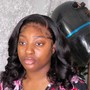 Synthetic Lace wig Install