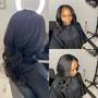 Traditional sew in