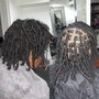 Mid Back Length Butterfly Locs