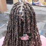 Box Braids with Beads (medium size only)