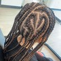 Feed in braids