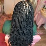 Small Knotless Braids *Butt Length*