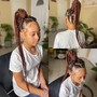 (Braided)/Marley Scalp Twist/updo