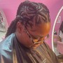 Mens single plaits size medium