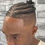 Boys braids (6-10 braids)