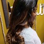 Sew in w/leave out