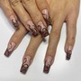 1 finger nail design