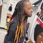 (Full Head) Hair Color & Lightening / Retwist & Style