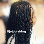 Medium Senegalese Twists(Mid-back)