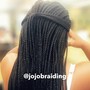 Jumbo Box Braids (Mid-back)