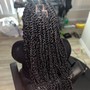 2-4 Cornrows natural hair