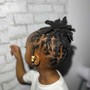 Kid's Braided ponytail