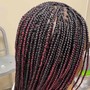 Box Braids, Cornrows, Poetic Justice Braids, Tree Braids, Crochet Braids, Goddess Braids, Individual Braids, Yarn Braids, Takedown, Natural Twists, Kinky Twist, Marley Twist, Havana Twists, Comb Twist, Senegalese Twist, Full Weave, Takedown, Full Sew In, T