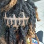 Dreadlock Refresh Short Length (Above Ear and Fade Cut Length)