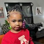 20” Adult Medium feed in ponytail Braids