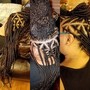 Human hair Individual Braids