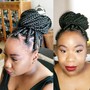 Box Braids, regular Braids, Poetic Justice Braids