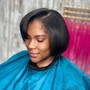 Shampoo & Style (Relaxed Hair)